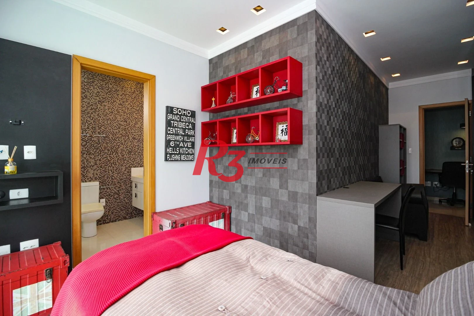 Apartamento com 4 suítes à venda, 277 m² por R$ 4.300.000 - Embaré - Santos/SP