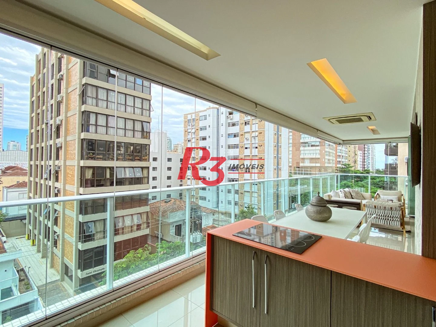 Apartamento com 4 suítes à venda, 277 m² por R$ 4.300.000 - Embaré - Santos/SP