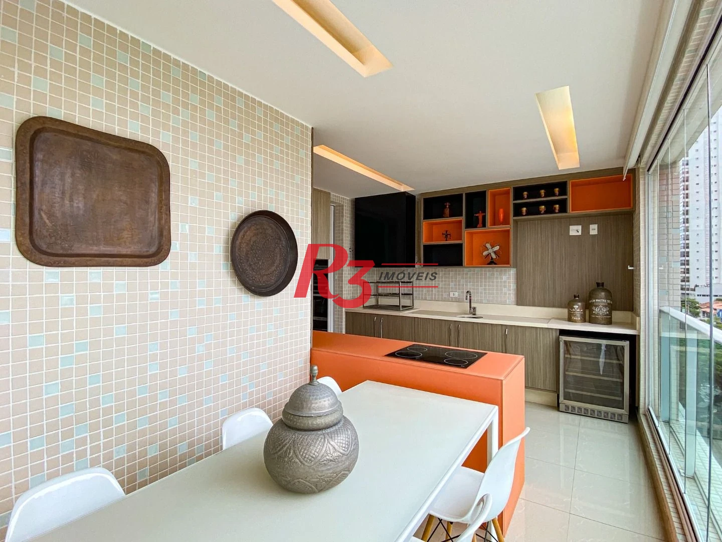 Apartamento com 4 suítes à venda, 277 m² por R$ 4.300.000 - Embaré - Santos/SP
