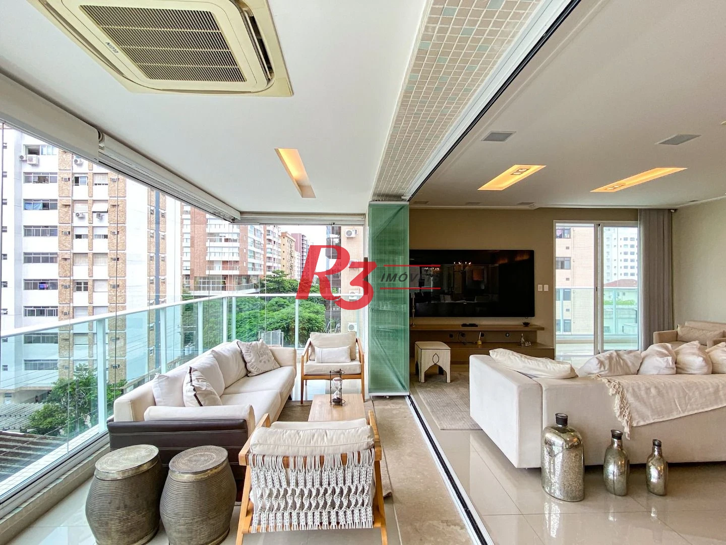 Apartamento com 4 suítes à venda, 277 m² por R$ 4.300.000 - Embaré - Santos/SP