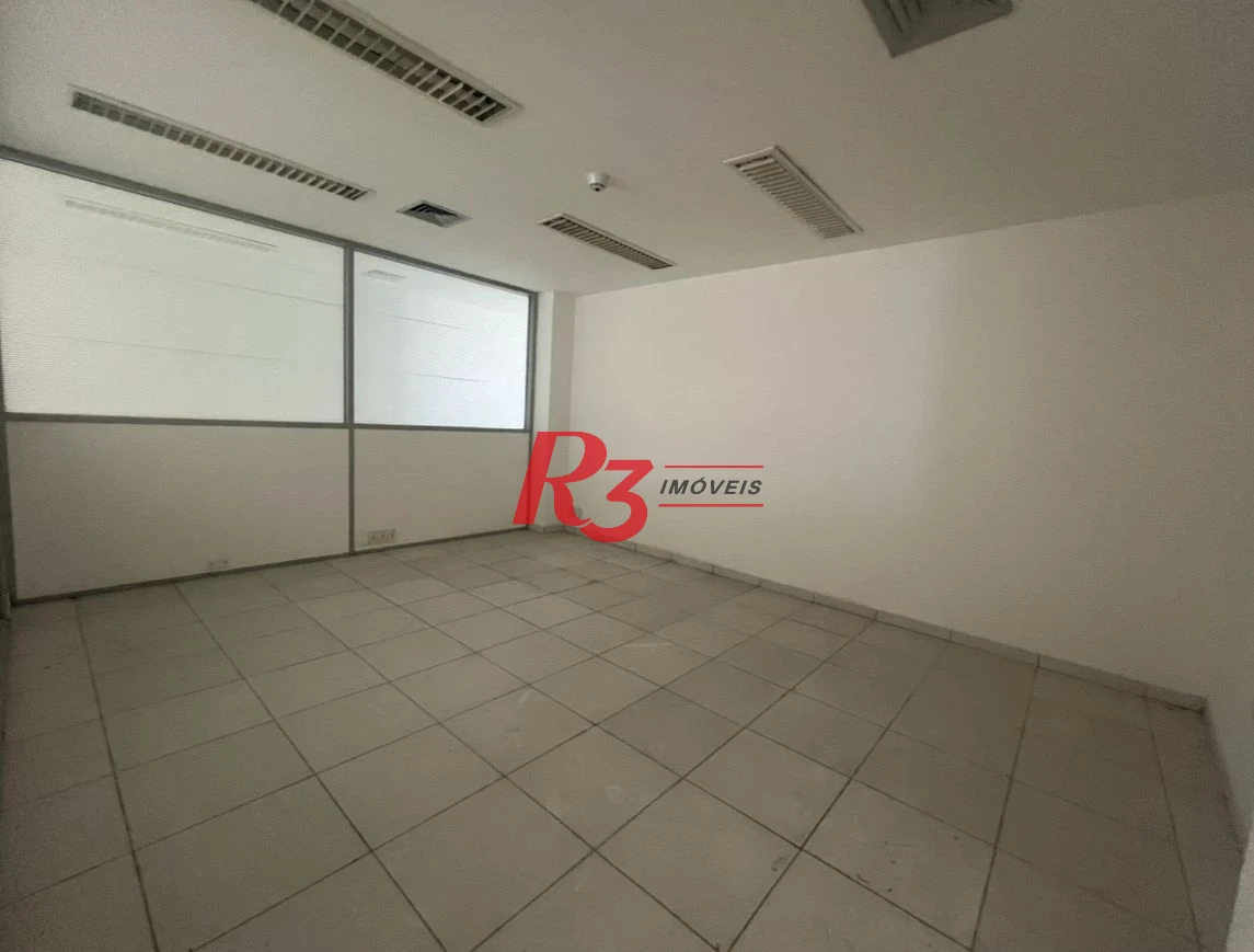 Sala para alugar, 175 m² por R$ 3.500,02/mês - Centro - Santos/SP