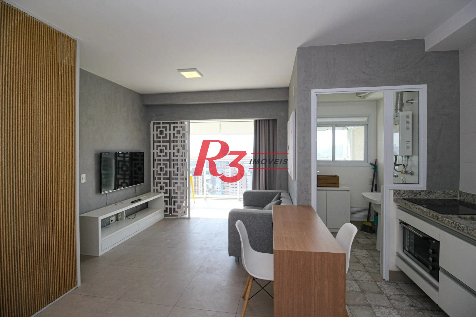 Apartamento com 1 dormitório para alugar, 50 m² por R$ 4.500,00/mês - Ponta da Praia - Santos/SP