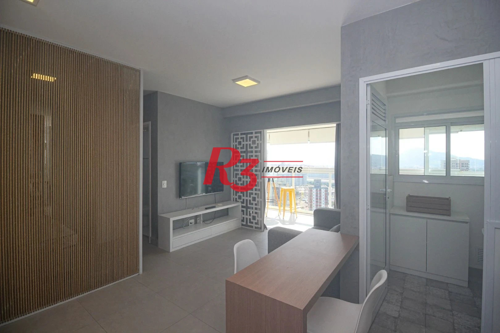 Apartamento com 1 dormitório para alugar, 50 m² por R$ 4.500,00/mês - Ponta da Praia - Santos/SP