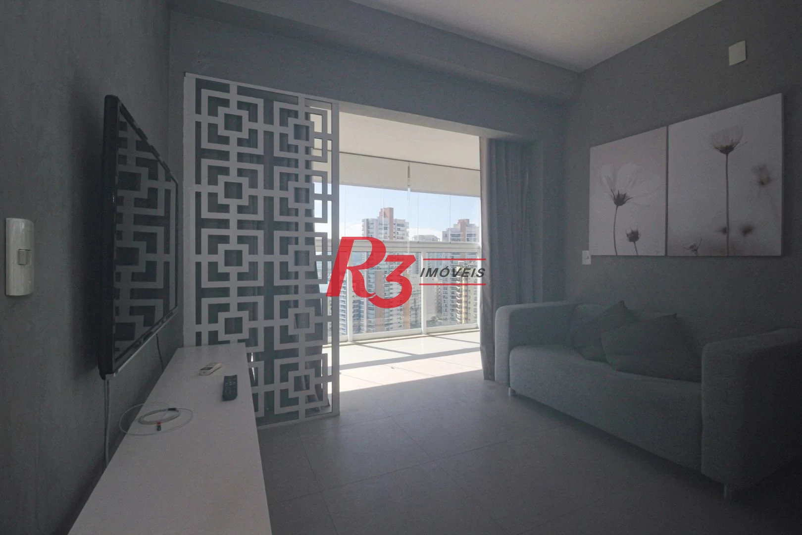 Apartamento com 1 dormitório para alugar, 50 m² por R$ 4.500,00/mês - Ponta da Praia - Santos/SP