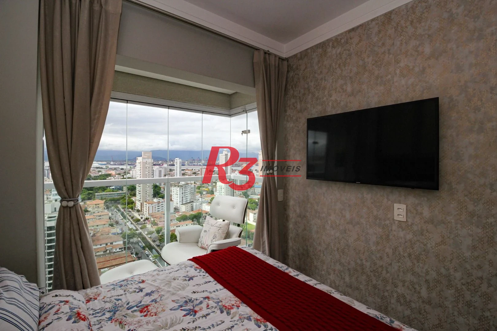 Apartamento com 2 dormitórios à venda, 77 m² por R$ 1.240.000,00 - Ponta da Praia - Santos/SP