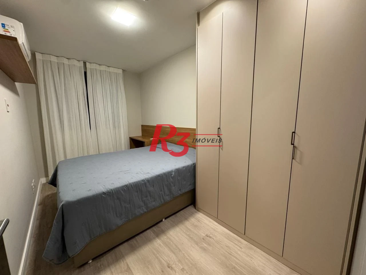 Apartamento com 1 dormitório para alugar, 44 m² por R$ 4.900,00/mês - Embaré - Santos/SP