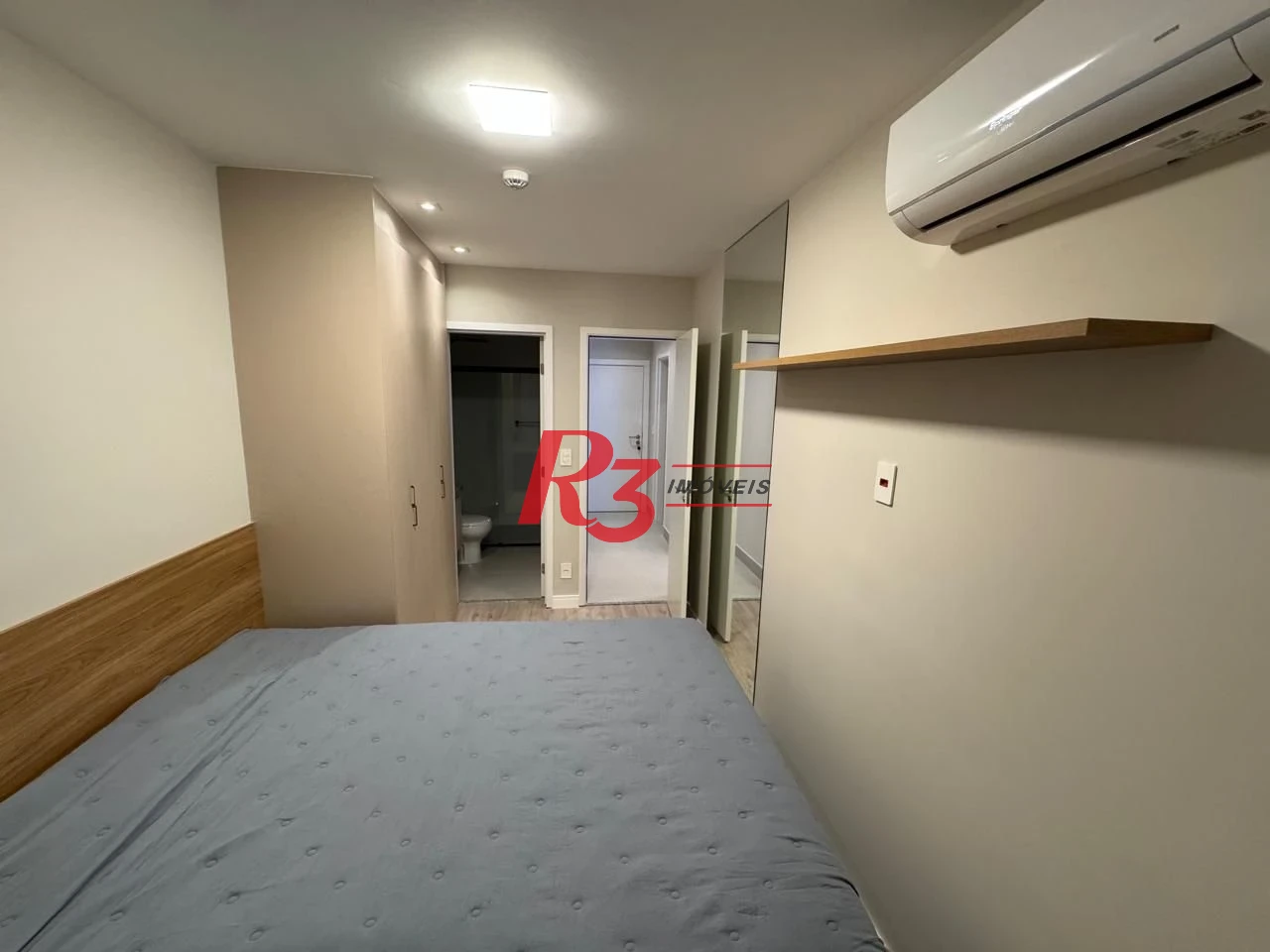 Apartamento com 1 dormitório para alugar, 44 m² por R$ 4.900,00/mês - Embaré - Santos/SP