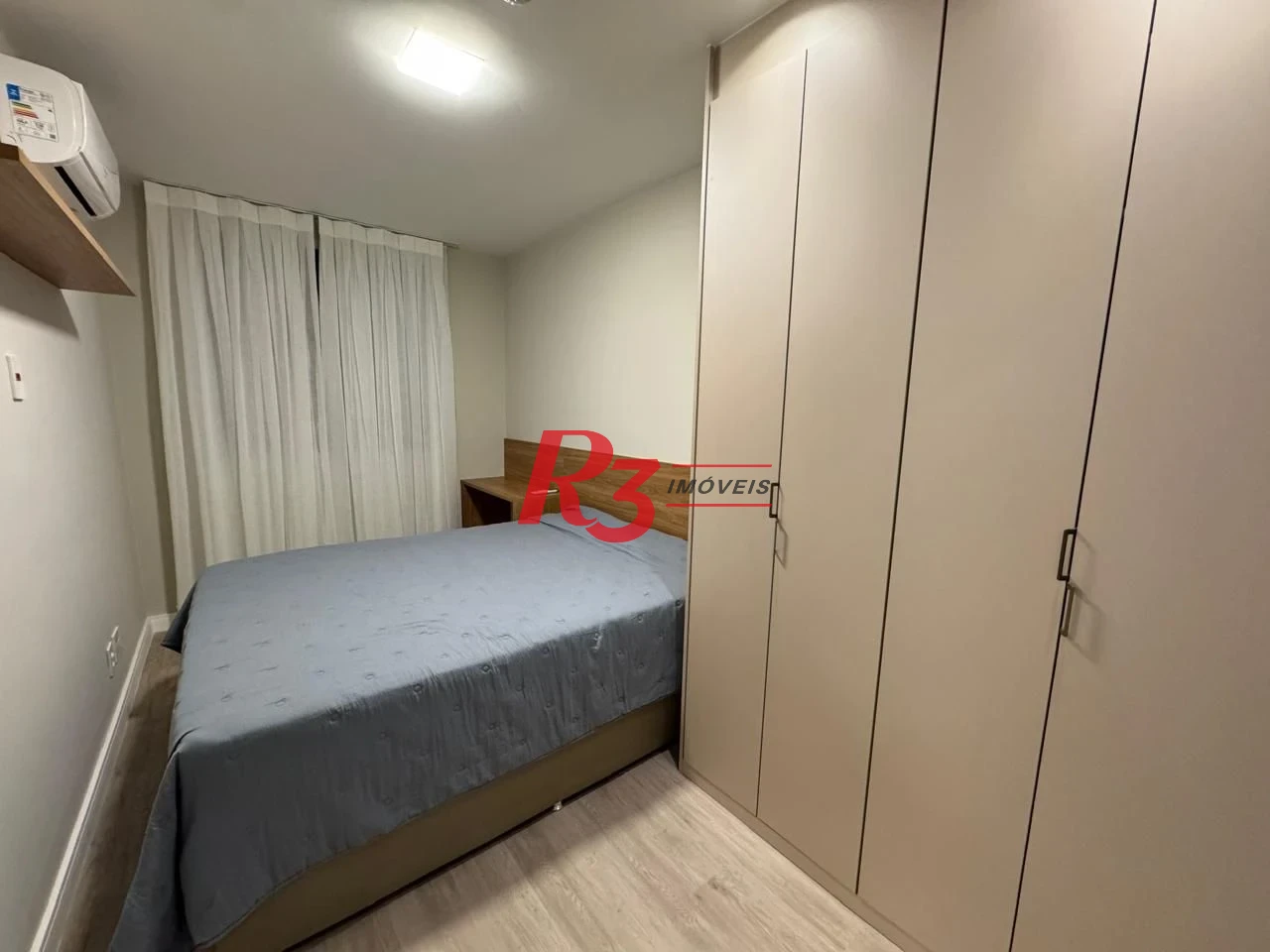 Apartamento com 1 dormitório para alugar, 44 m² por R$ 4.900,00/mês - Embaré - Santos/SP
