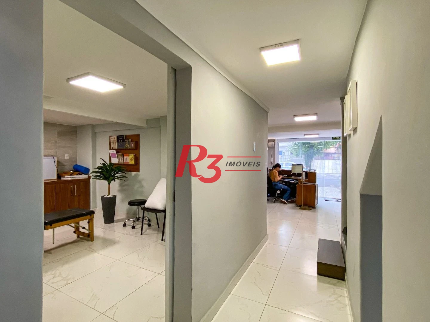Sala para alugar, 12 m² por R$ 2.900,00/mês - Gonzaga - Santos/SP