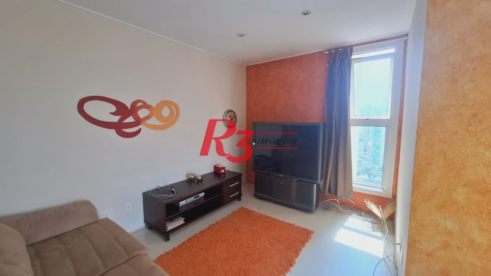 FLAT com 2 dormitórios para alugar, 72 m² por R$ 6.500/mês - Gonzaga - Santos/SP