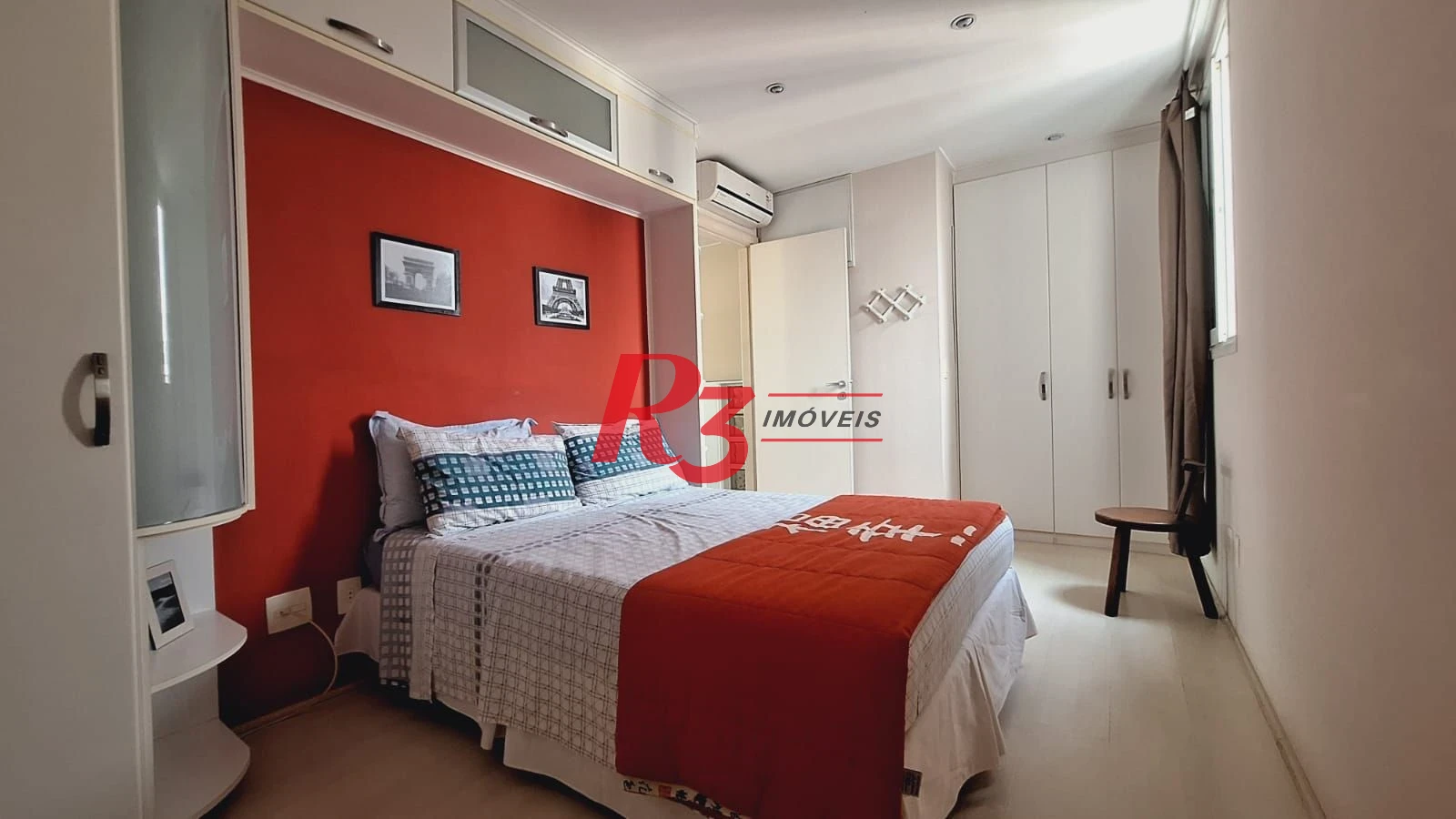 FLAT com 2 dormitórios para alugar, 72 m² por R$ 6.500/mês - Gonzaga - Santos/SP