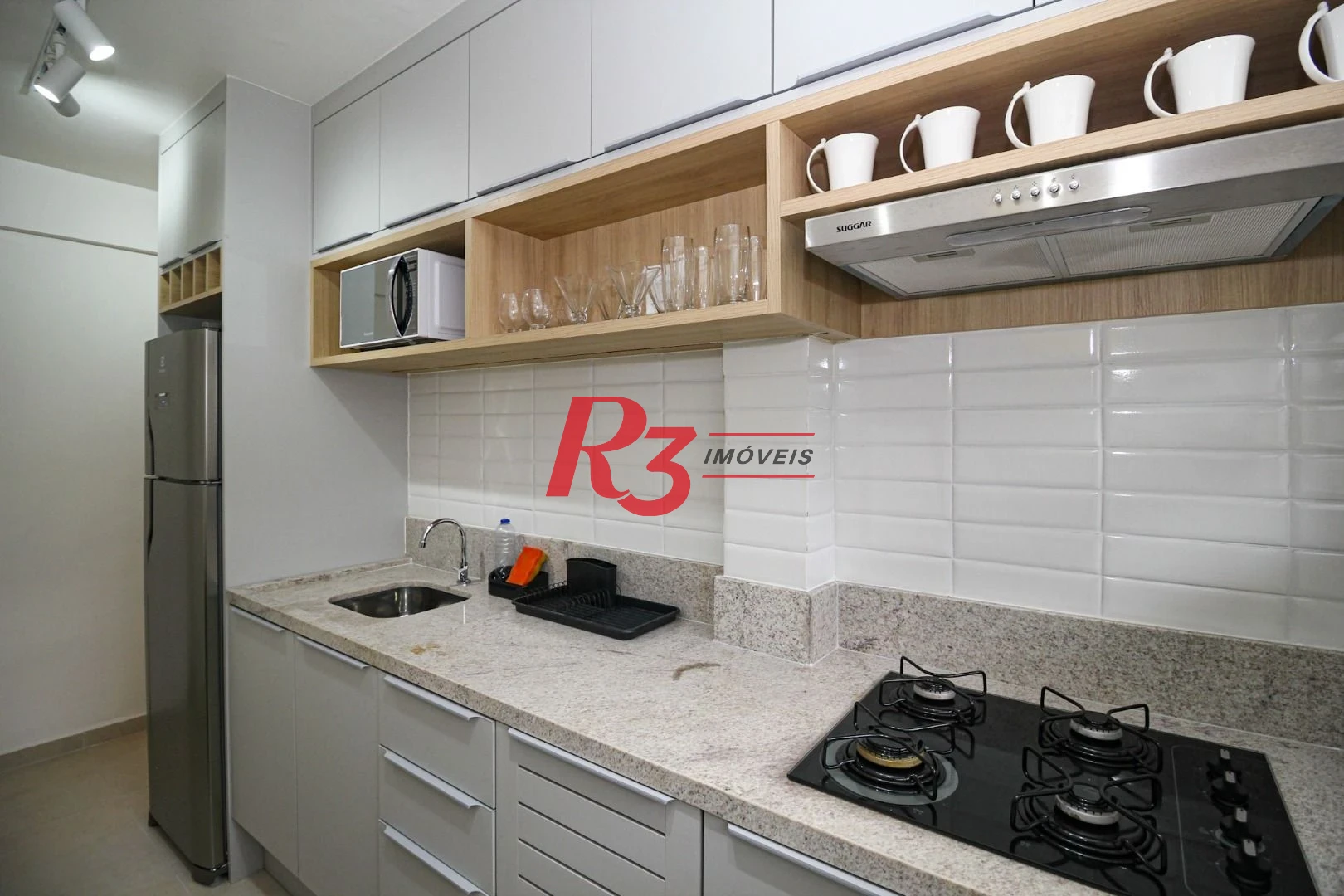 Apartamento à venda, 56 m² por R$ 485.000,00 - Gonzaga - Santos/SP