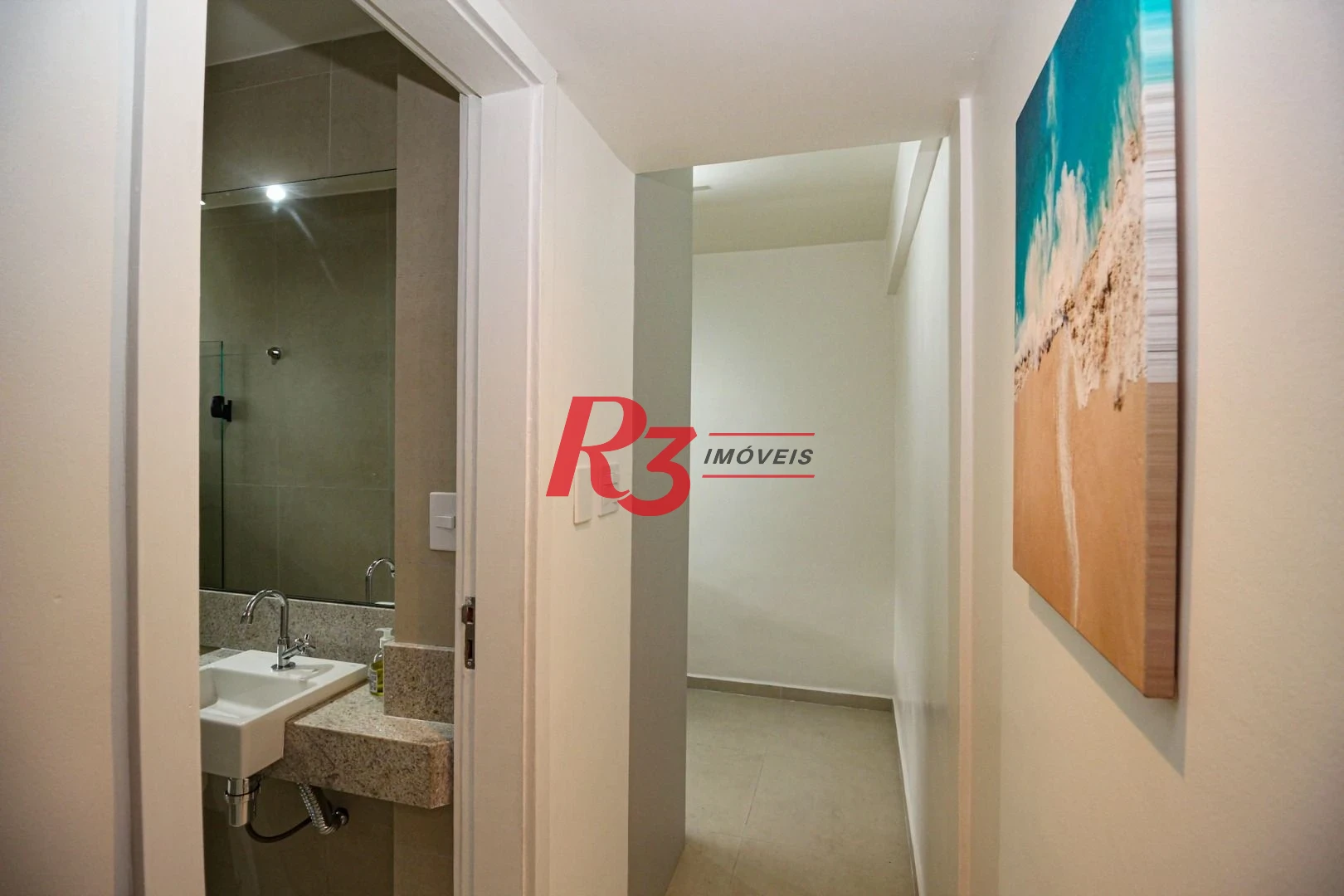 Apartamento à venda, 56 m² por R$ 485.000,00 - Gonzaga - Santos/SP