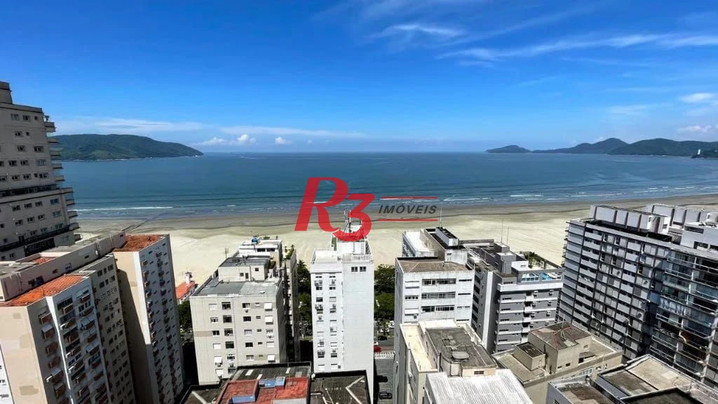 Apartamento com 2 dormitórios à venda, 72 m² por R$ 900.000,00 - Gonzaga - Santos/SP