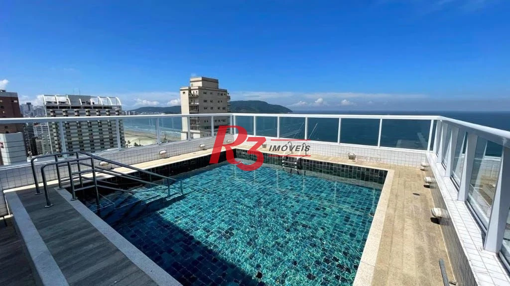 Apartamento com 2 dormitórios à venda, 72 m² por R$ 900.000,00 - Gonzaga - Santos/SP