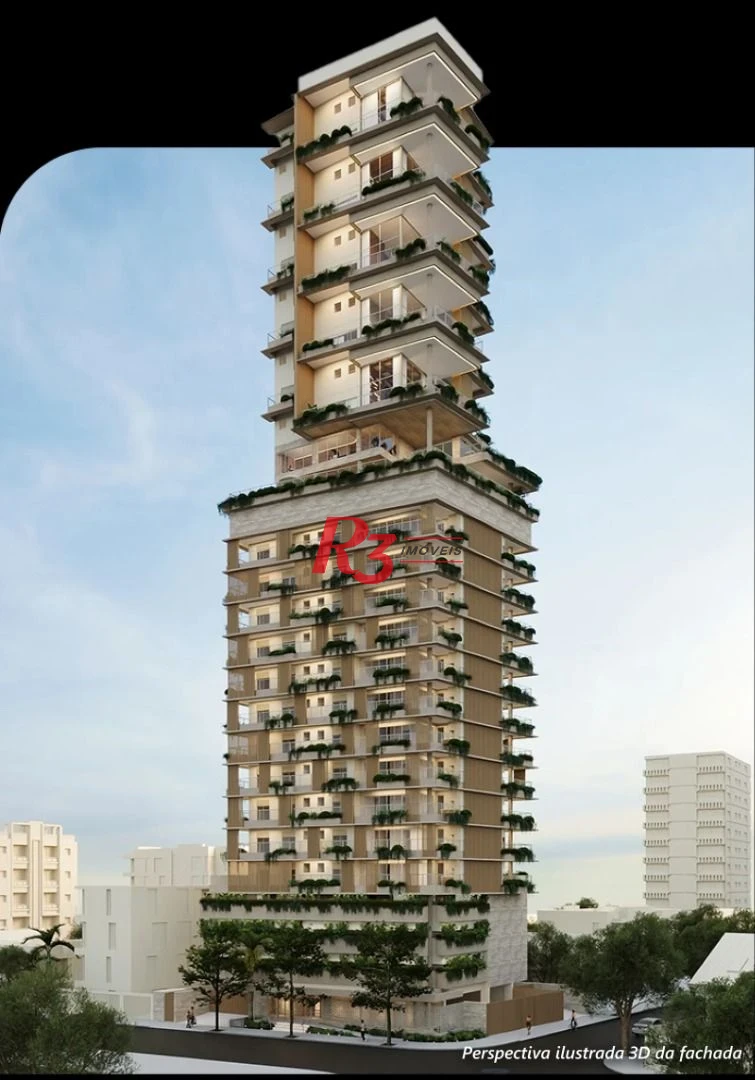 Apartamento à venda, 175 m² por R$ 2.689.064,83 - Ponta da Praia - Santos/SP