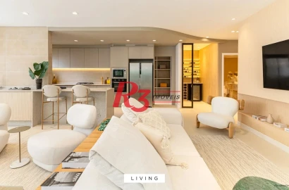 Apartamento à venda, 175 m² por R$ 2.515.343,28 - Ponta da Praia - Santos/SP