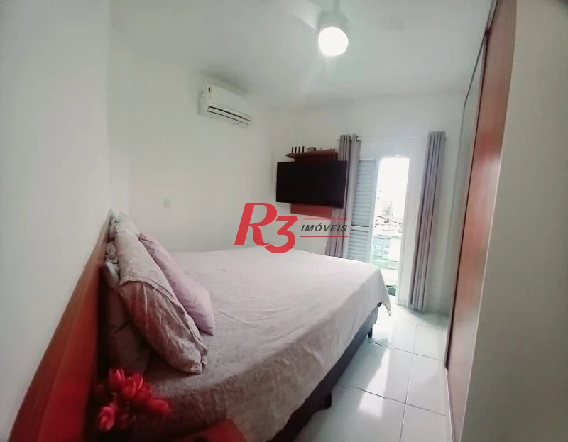 Apartamento com 2 dormitórios à venda, 52 m² por R$ 280.000,00 - Vila Voturuá - São Vicente/SP