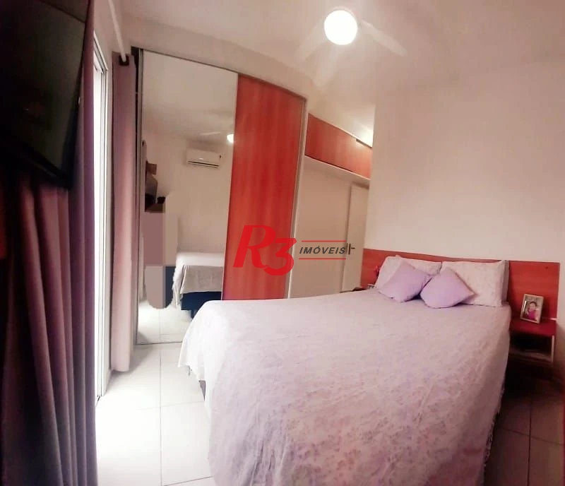 Apartamento com 2 dormitórios à venda, 52 m² por R$ 280.000,00 - Vila Voturuá - São Vicente/SP