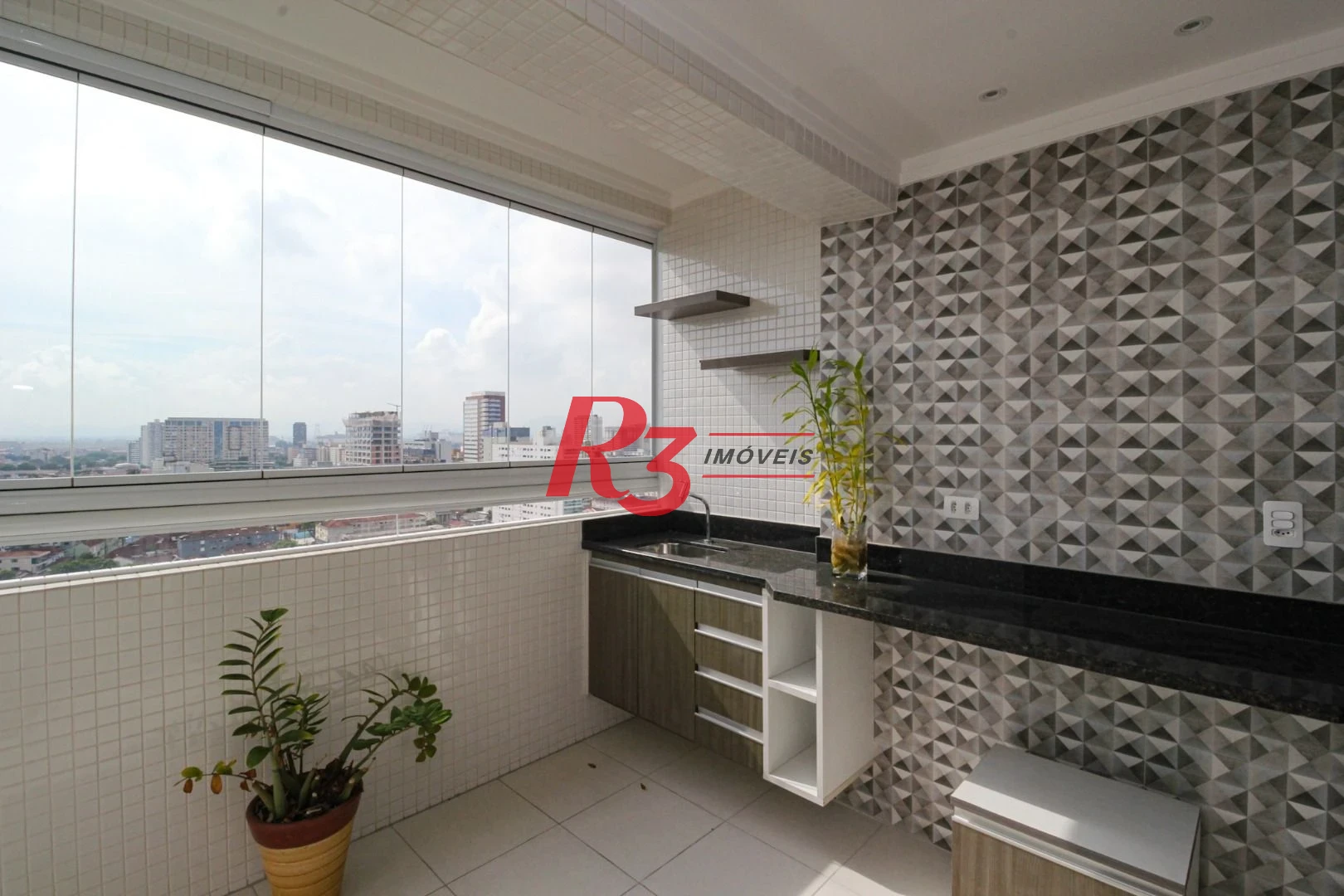 Apartamento com 2 dormitórios para alugar, 84 m² por R$ 5.800,00/mês - Vila Belmiro - Santos/SP