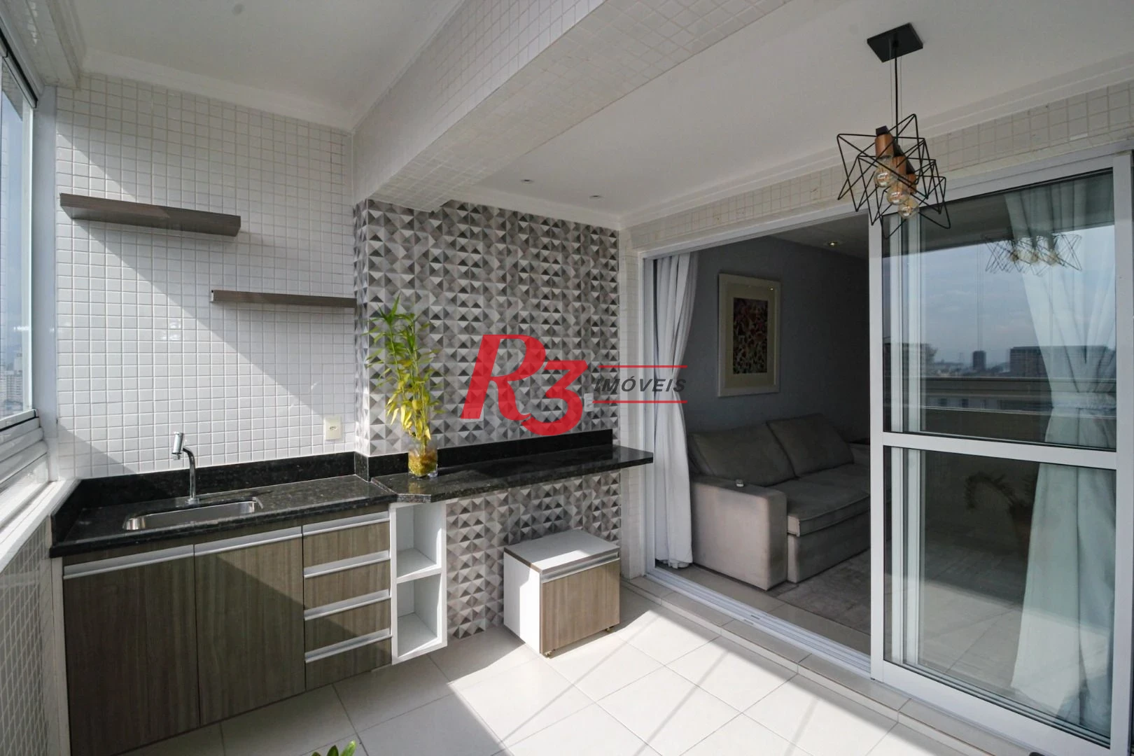 Apartamento com 2 dormitórios para alugar, 84 m² por R$ 5.800,00/mês - Vila Belmiro - Santos/SP