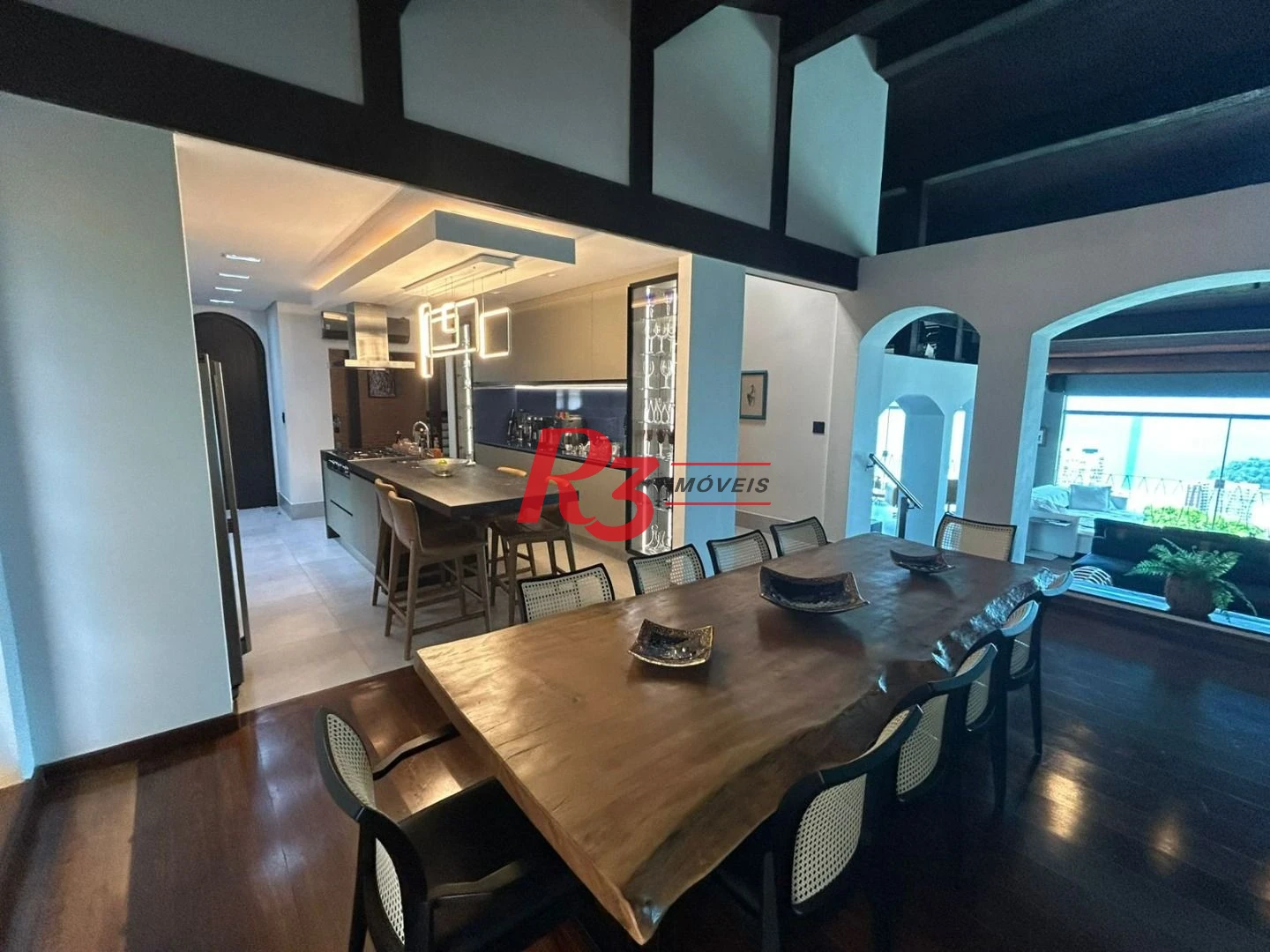 Casa, 792 m² - venda por R$ 7.990.000,00 ou aluguel por R$ 65.800,00/mês - Marapé - Santos/SP