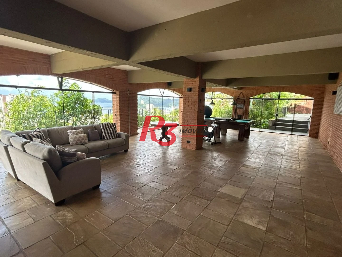 Casa, 792 m² - venda por R$ 7.990.000,00 ou aluguel por R$ 65.800,00/mês - Marapé - Santos/SP