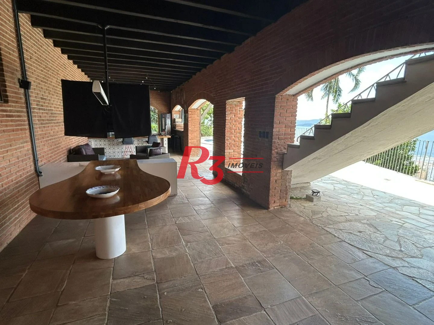 Casa, 792 m² - venda por R$ 7.990.000,00 ou aluguel por R$ 65.800,00/mês - Marapé - Santos/SP