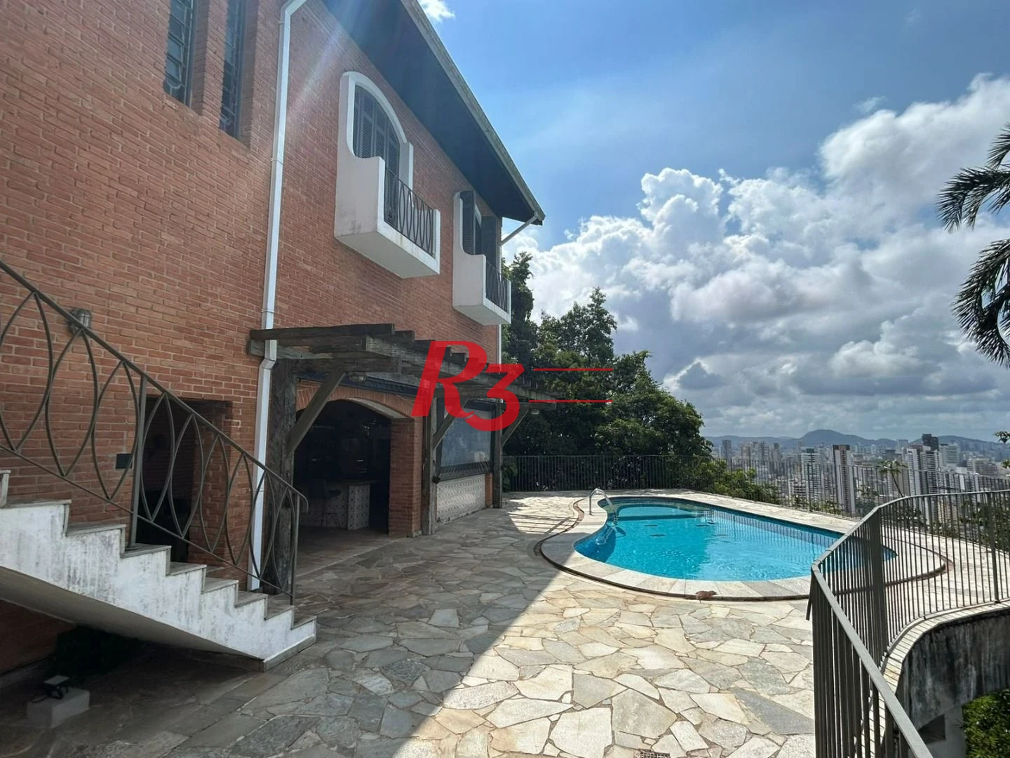 Casa, 792 m² - venda por R$ 7.990.000,00 ou aluguel por R$ 65.800,00/mês - Marapé - Santos/SP