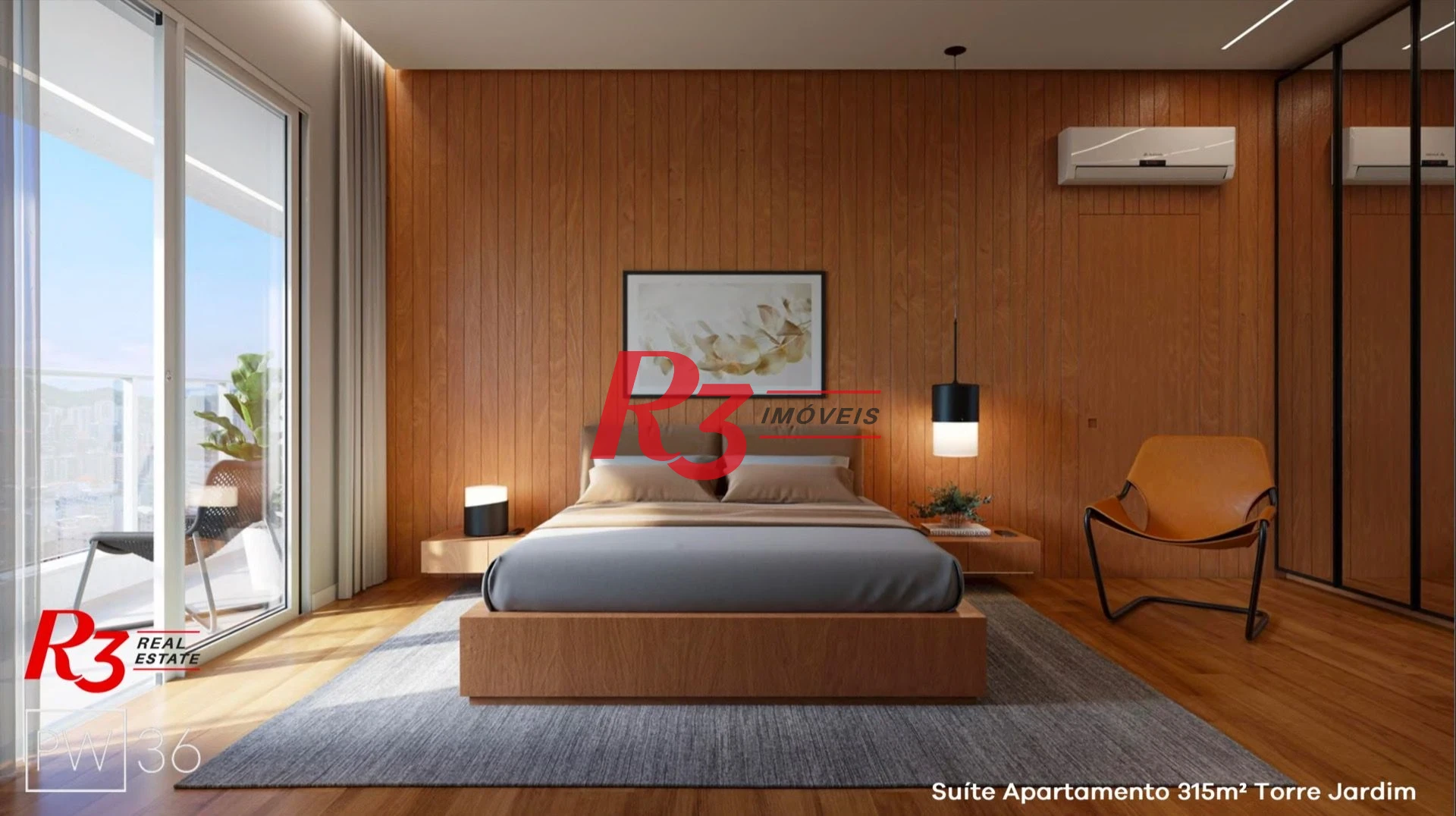 Apartamento com 4 suítes de frente para o mar no Gonzaga em Santos à venda, 315 m² por R$ 5.900.000 - Gonzaga - Santos/SP