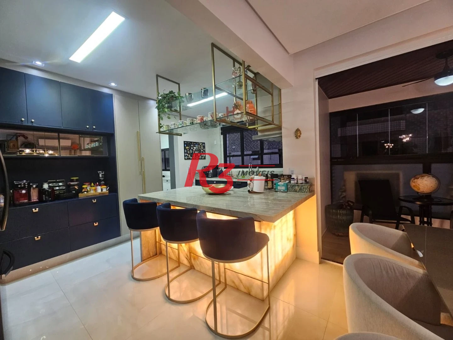Apartamento com 3 dormitórios à venda, 120 m² por R$ 1.790.000,00 - Pompéia - Santos/SP