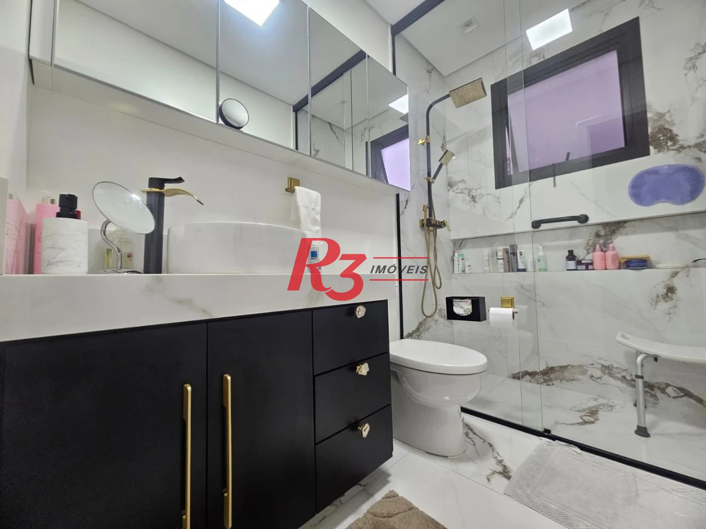 Apartamento com 3 dormitórios à venda, 120 m² por R$ 1.790.000,00 - Pompéia - Santos/SP