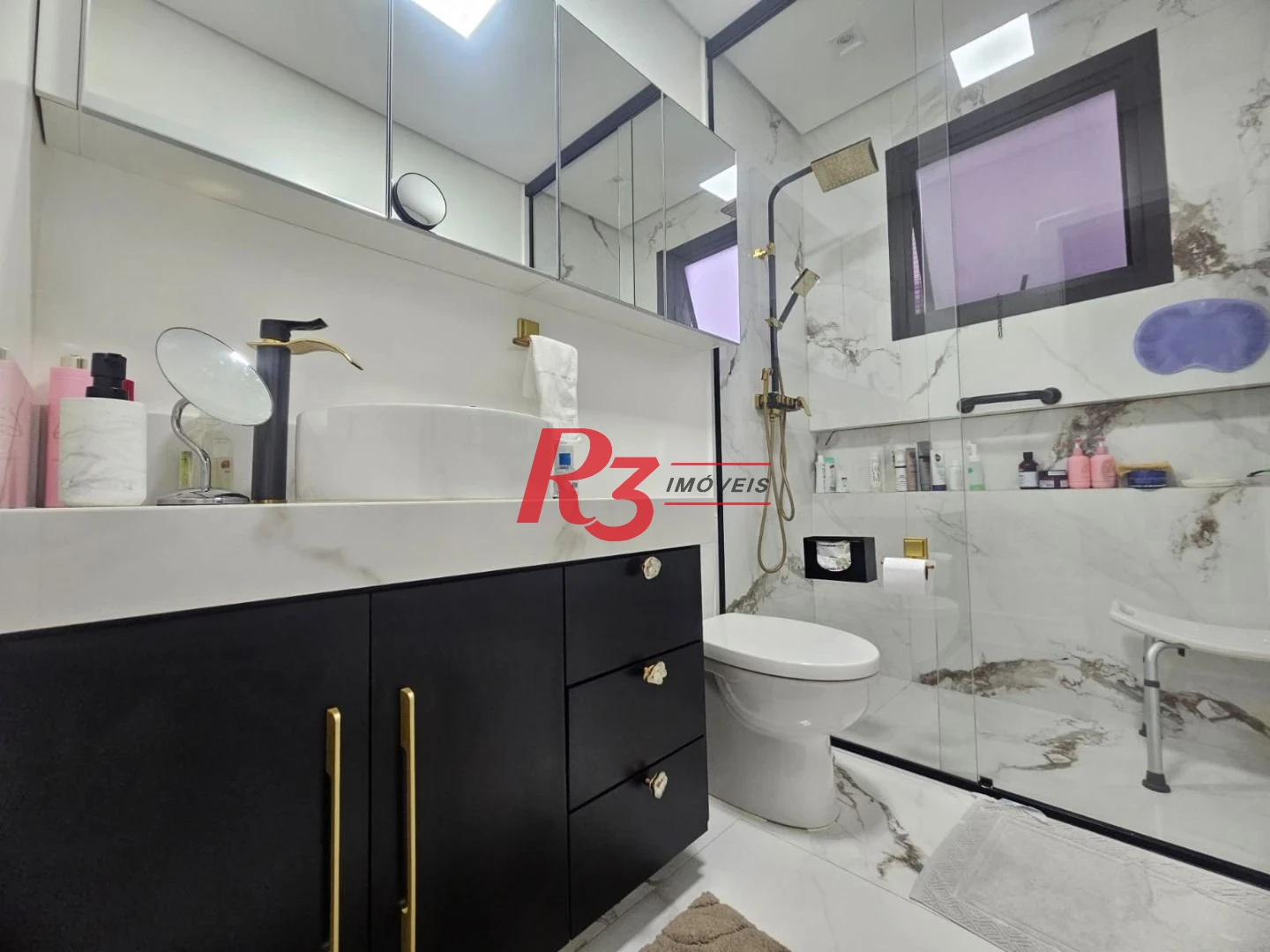 Apartamento com 3 dormitórios à venda, 120 m² por R$ 1.790.000,00 - Pompéia - Santos/SP