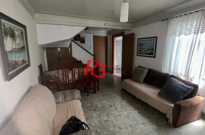 Casa com 6 dormitórios, 223 m² - venda por R$ 900.000,00 ou aluguel por R$ 9.910,60/mês - Vila Matias - Santos/SP