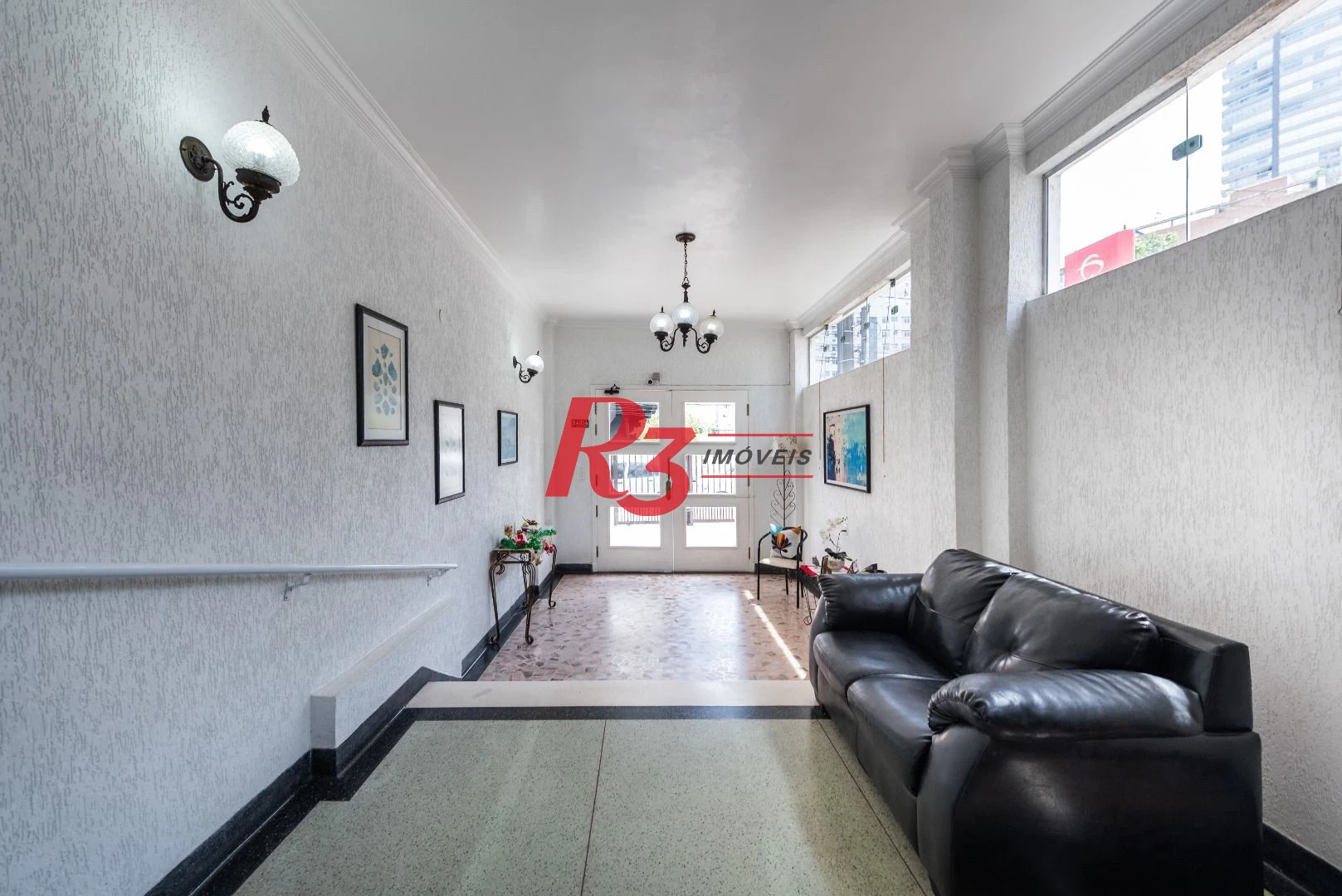 Apartamento com 2 dormitórios para alugar, 86 m² - Boqueirão - Santos/SP
