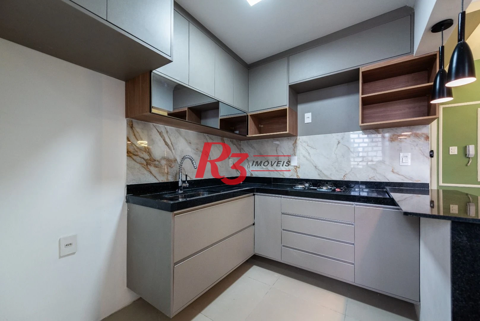 Apartamento com 2 dormitórios para alugar, 86 m² - Boqueirão - Santos/SP