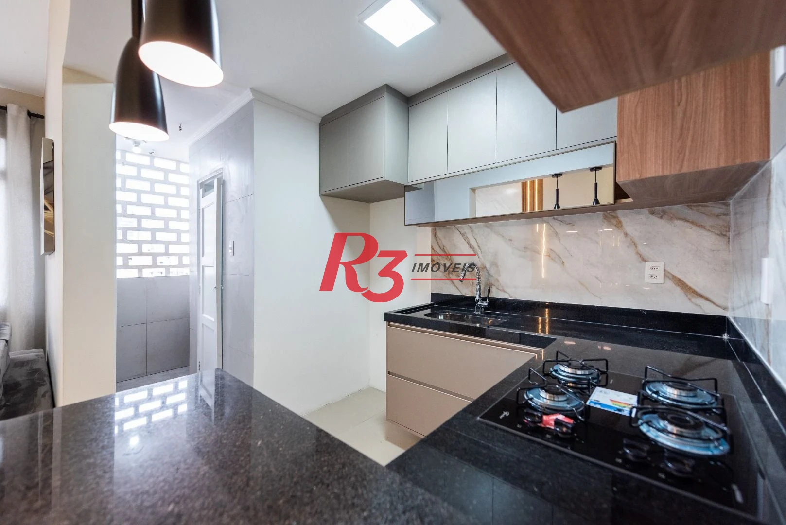 Apartamento com 2 dormitórios para alugar, 86 m² - Boqueirão - Santos/SP