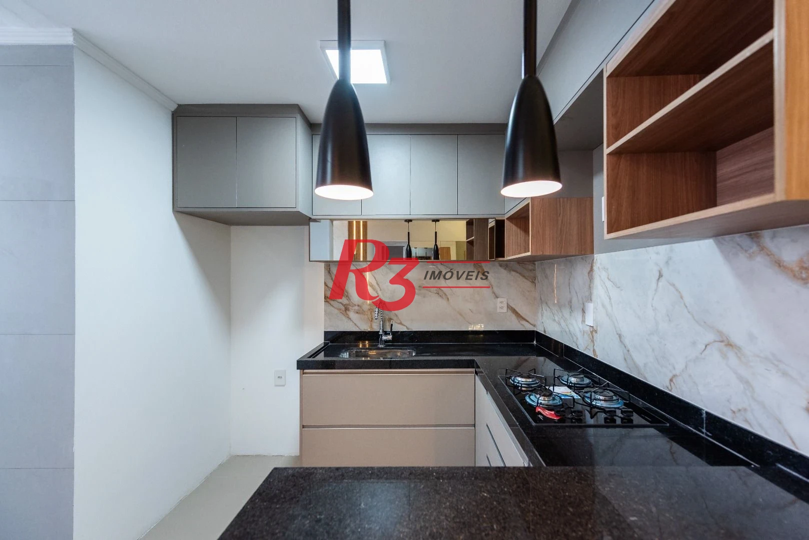Apartamento com 2 dormitórios para alugar, 86 m² - Boqueirão - Santos/SP