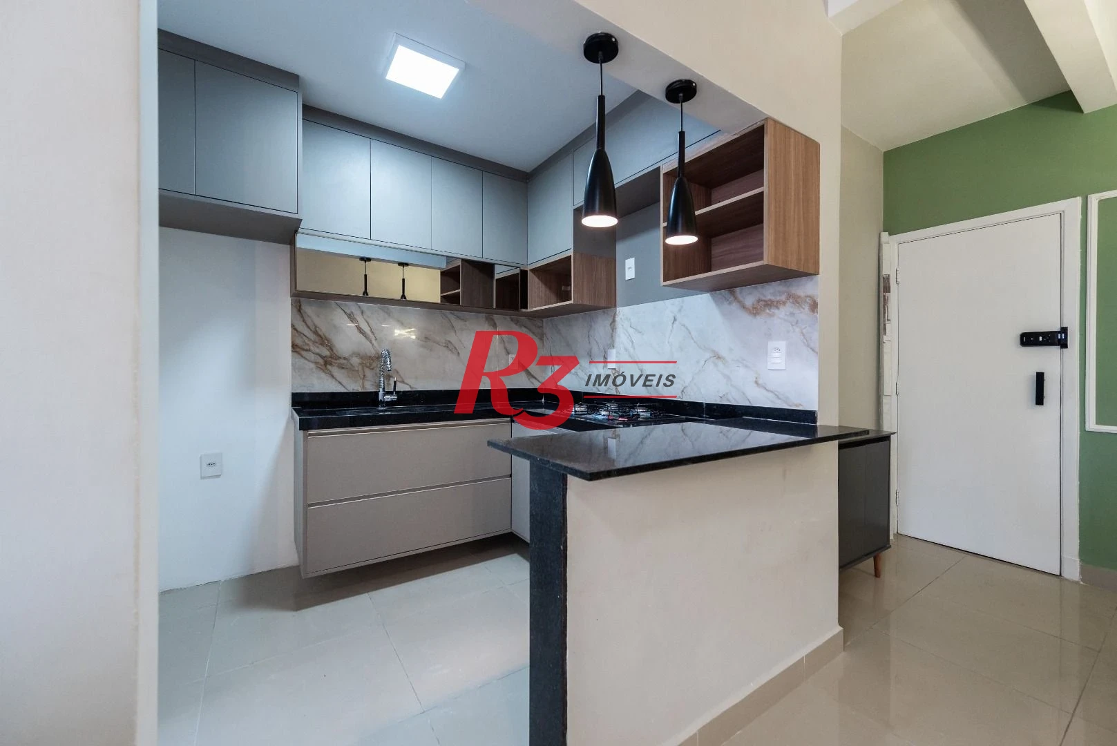 Apartamento com 2 dormitórios para alugar, 86 m² - Boqueirão - Santos/SP