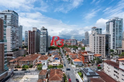 Apartamento com 2 dormitórios para alugar, 86 m² - Boqueirão - Santos/SP