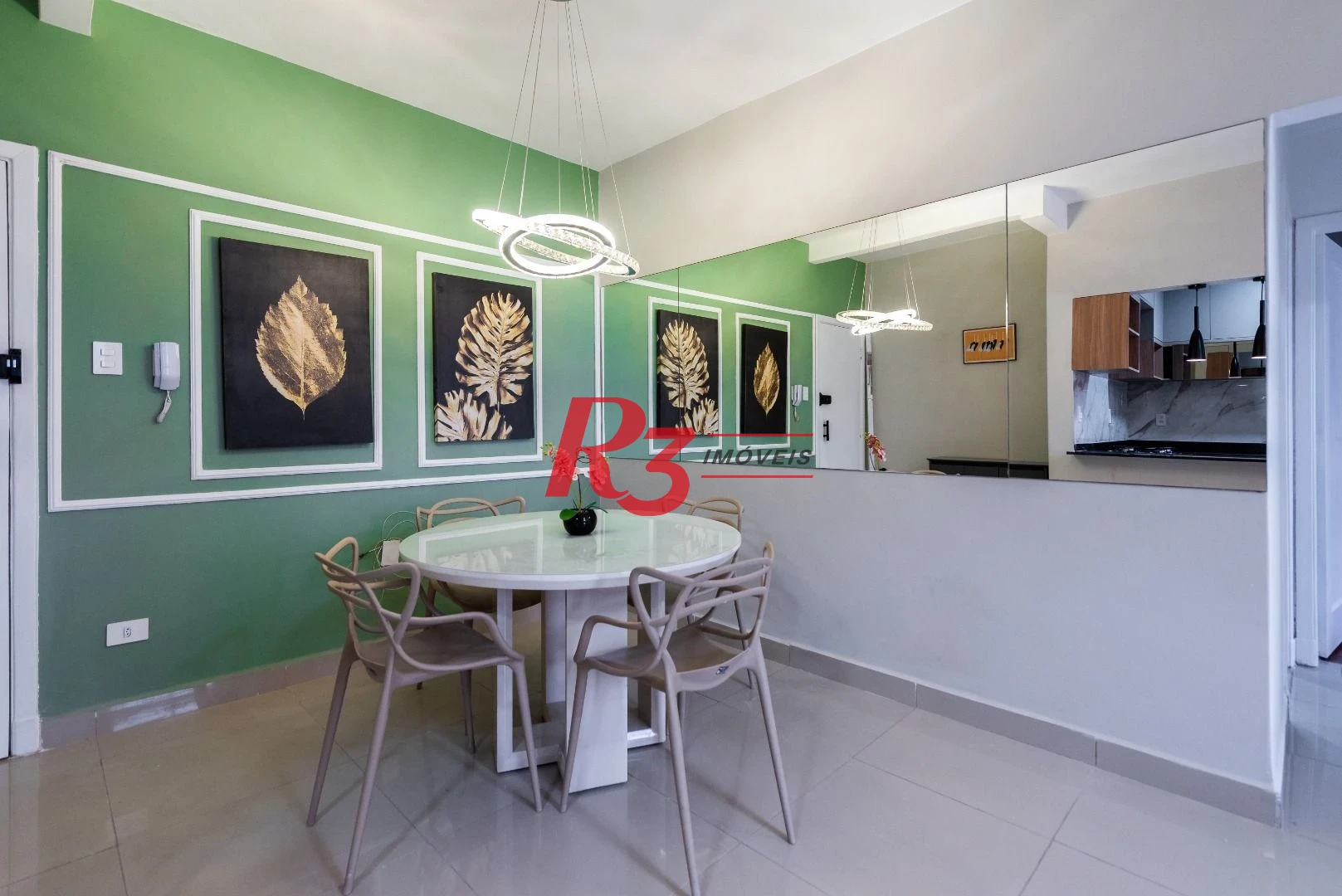 Apartamento com 2 dormitórios para alugar, 86 m² - Boqueirão - Santos/SP