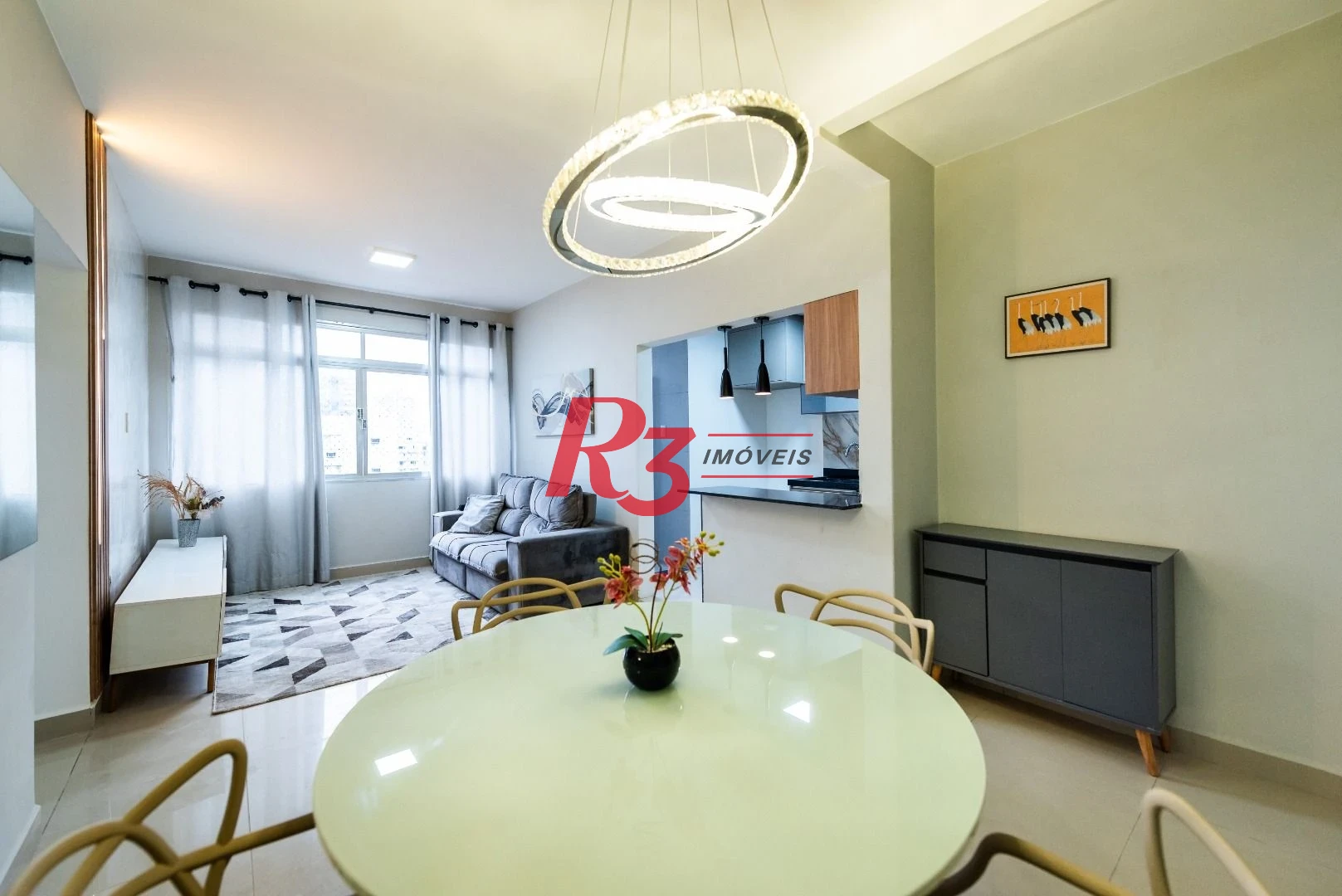 Apartamento com 2 dormitórios para alugar, 86 m² - Boqueirão - Santos/SP