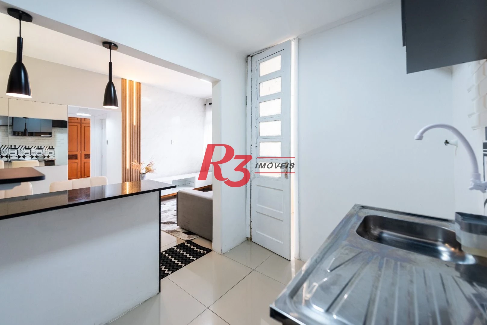 Apartamento para alugar, 86 m² por R$ 5.000,02/mês - Boqueirão - Santos/SP