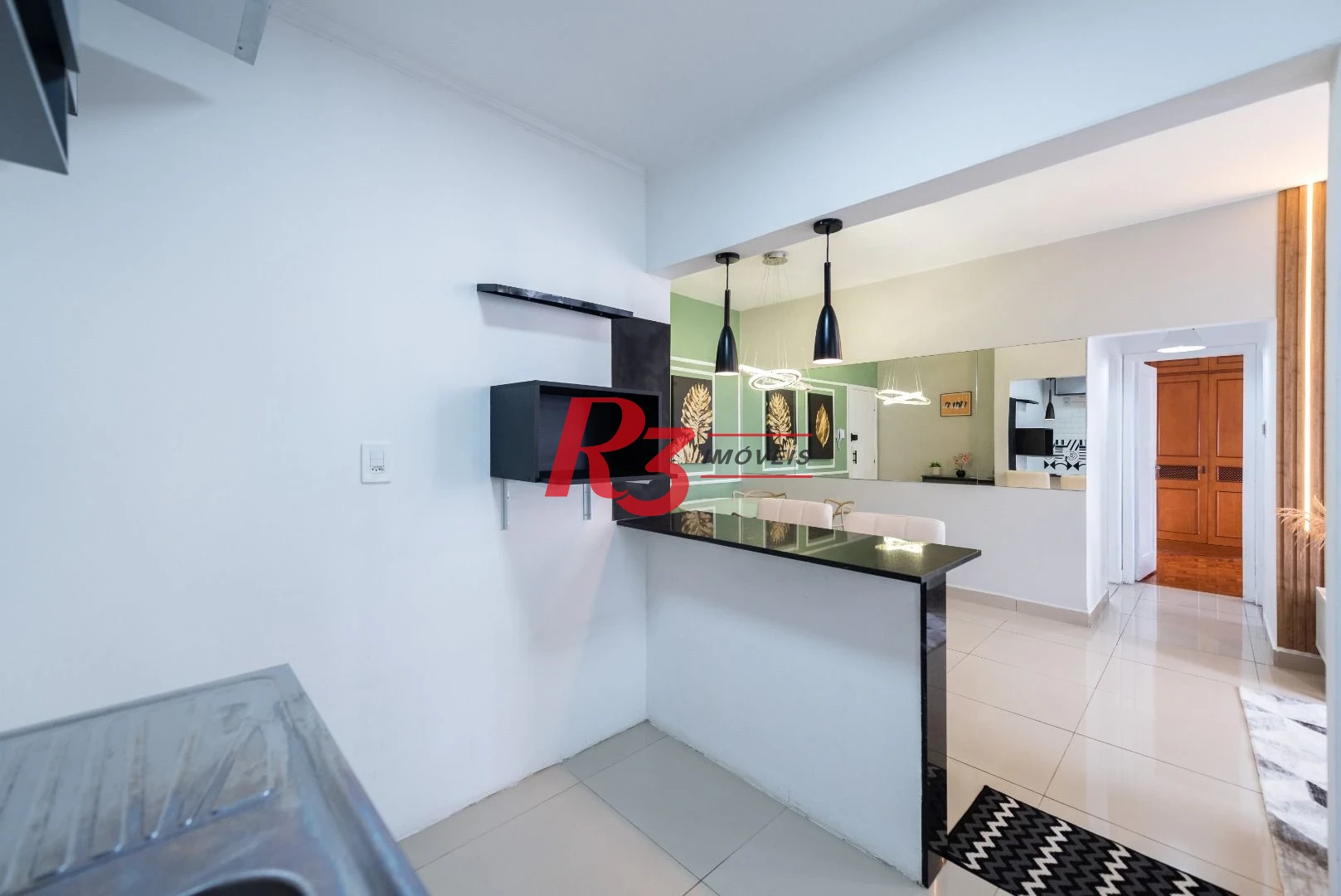 Apartamento para alugar, 86 m² por R$ 5.000,02/mês - Boqueirão - Santos/SP
