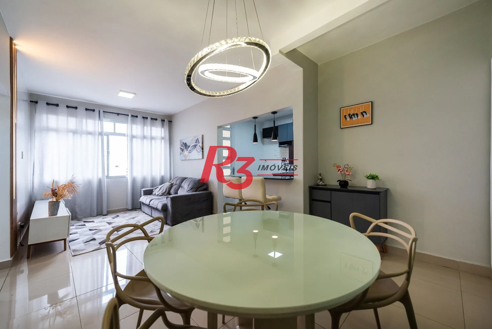 Apartamento para alugar, 86 m² por R$ 5.000,02/mês - Boqueirão - Santos/SP