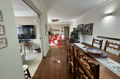 Apartamento à venda, 145 m² por R$ 1.170.000,00 - Ponta da Praia - Santos/SP