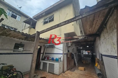 Terreno à venda, 500 m² por R$ 4.000.000,00 - Macuco - Santos/SP