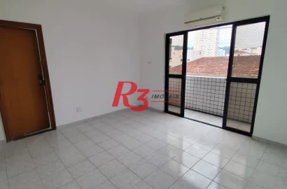 Apartamento com 1 dormitório à venda, 52 m² por R$ 379.000,00 - Campo Grande - Santos/SP