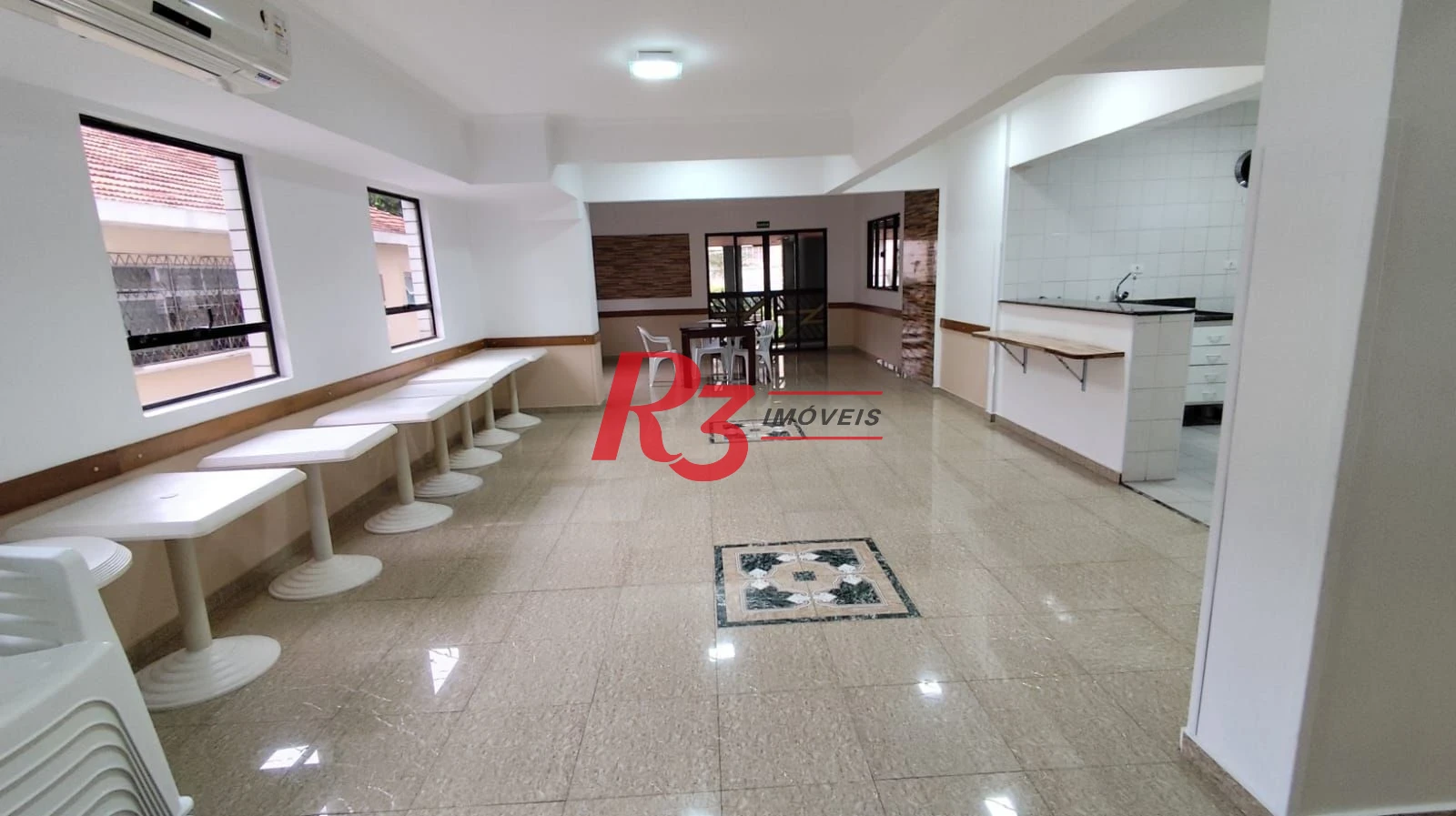 Apartamento com 1 dormitório à venda, 52 m² por R$ 379.000,00 - Campo Grande - Santos/SP