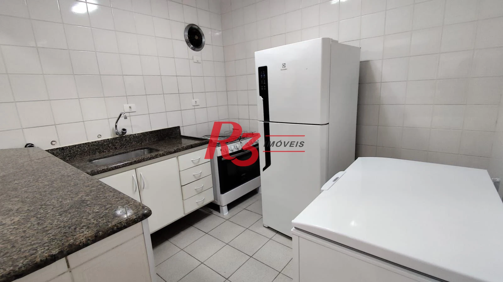 Apartamento com 1 dormitório à venda, 52 m² por R$ 379.000,00 - Campo Grande - Santos/SP